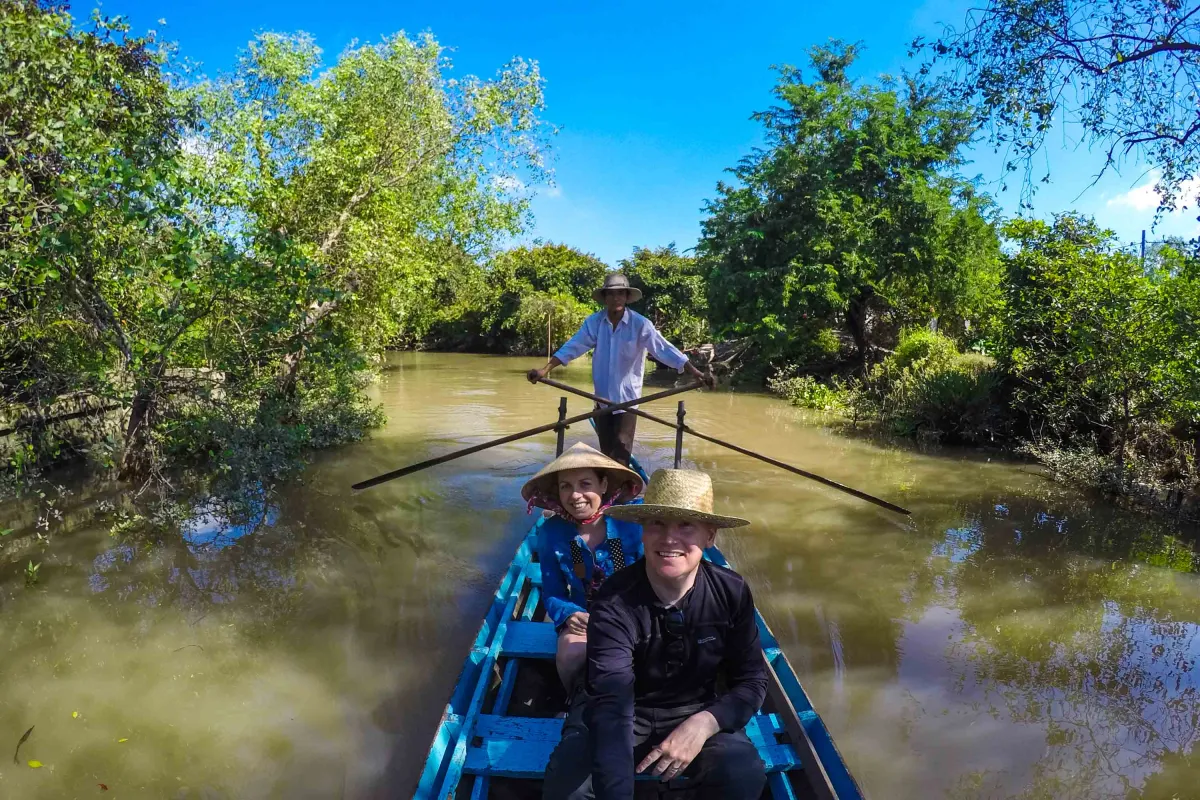 Bike Trip Mekong Delta Saigon to Chau Doc 5 Days